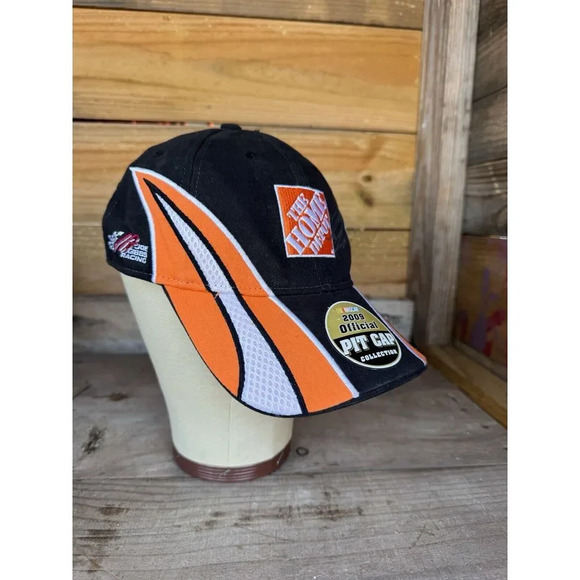 Autographed Tony Stewart #20  Nascar Hat Home Depot Official Pit Cap - Picture 15 of 16